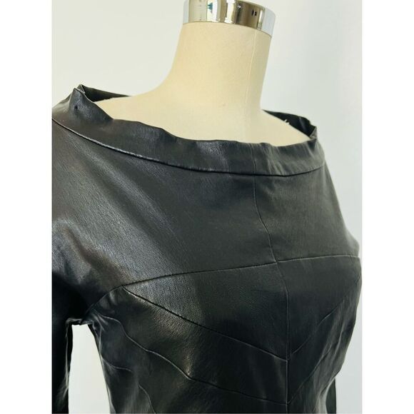 DDCLAB Roberto Crivello & Savania Davies-Keillor Vintage Women’s XS/S Black Leat - Picture 6 of 9